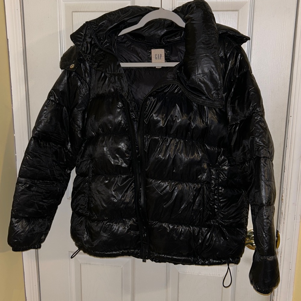 Gap Black Puffer Jacket size L